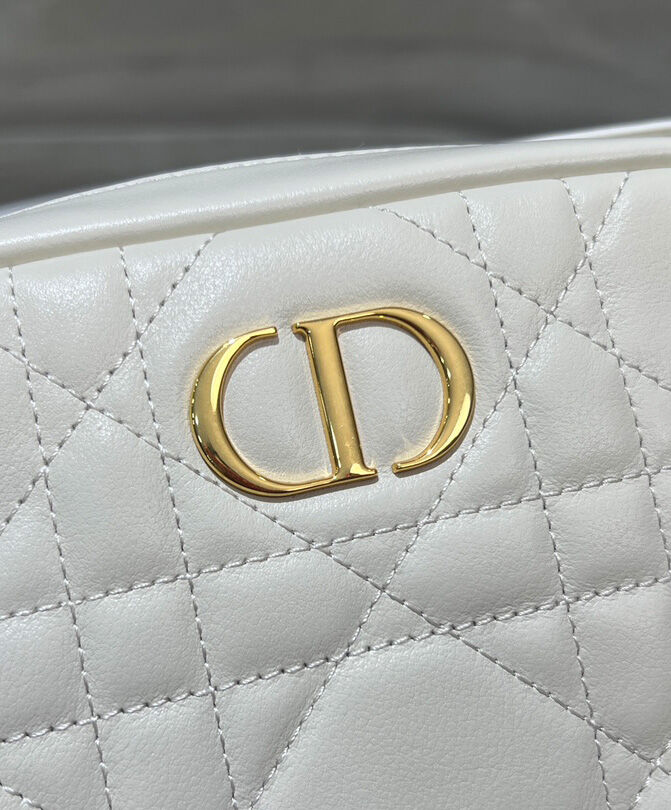 Christian Dior Small Dior Caro Top Handle Camera Bag